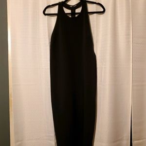 NWT Zara Halter Black Dress TRF